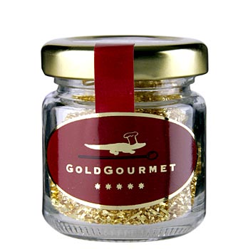 Gold - Filament Blattgoldfäden, fein, 22 Karat, E175