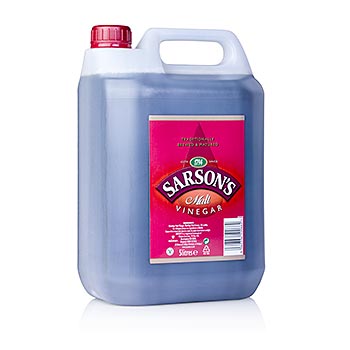 Malz azijn, 5% zuur, sarsons, 5 l